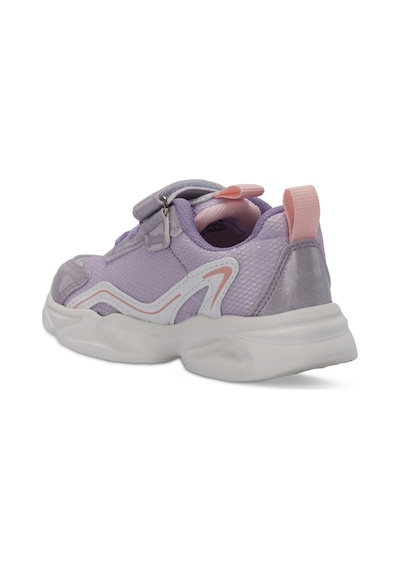 Slazenger KLARION Çocuk Cırt  Cırt lı Mor - Pembe Günlük Spor Ayakkabısı