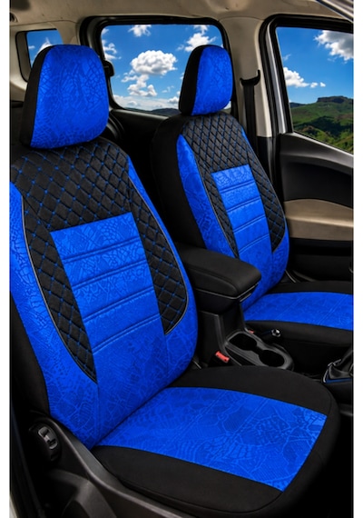 Fiat Egea Uyumlu Oto Koltuk Kılıfı Gofraj Kumaş - Tam Set 03363235