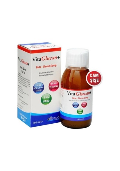 Vitaglucan Beta-Glucan Vitamin Şurup 150 Ml