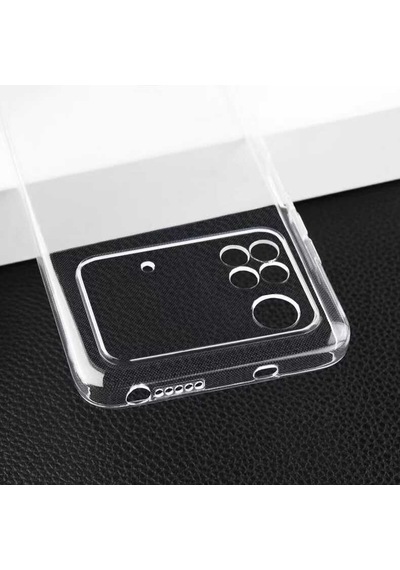 Ekılıf - Xiaomi Poco X4 Pro 5g Uyumlu Kılıf Şeffaf Soft Slim Fitt Süper Silikon Kapak - Şeffaf