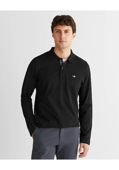 Gant 2425334t Erkek Polo Tişört Siyah