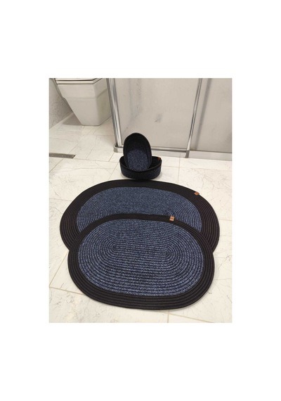 Jüt Hasır 4 Lü Banyo Paspas Takımı Bohem Tarzı Banyo Takımı Paspas:50x80/ 40x60 /sepetler 30x20x10 Kırçılmavi Siyah Kırçılmavi Siyah Jüt Hasır 4 Lü Banyo Paspas Takımı Bohem Tarzı Banyo Takımı Paspas:50x80/ 40x60 /sepetler 30x20x10 Kırçılmavi Siyah Kırçılmavi Siyah