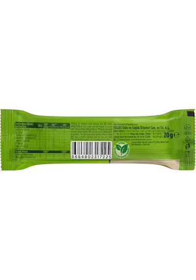 Antep Fıstıklı Kuruyemiş Bar 20g X 12 Adet