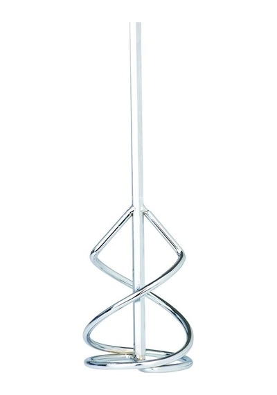 Eltos Boya Karıştırıcı, Hex, 6 Köşe Helis, 100x425 Mm, Çelik, Spiral Karıştırma Aparatı, Matkap Uyumlu, Epoksi, Alçı, Harç Ve Boya İçin Profesyonel Kalite, Homojen Karışım, Düşük Sıçratma, Uzun Ömürlü