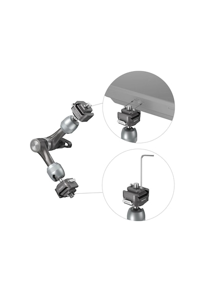 Smallrig 4490 Hawklock H21 Hızlı Çıkarma Rozet Sihirli Kol 7''
