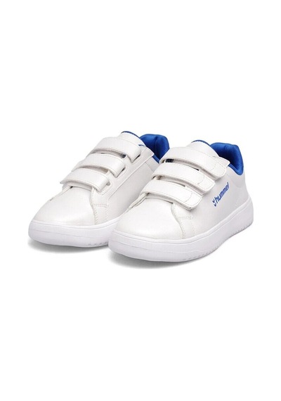 HUMMEL Beyaz-mavi Cırtlı Unisex Çocuk Spor Ayakkabı 900862 Hml Busan 25 Jr Beyaz - Mavi HUMMEL Beyaz-mavi Cırtlı Unisex Çocuk Spor Ayakkabı 900862 Hml Busan 25 Jr Beyaz - Mavi