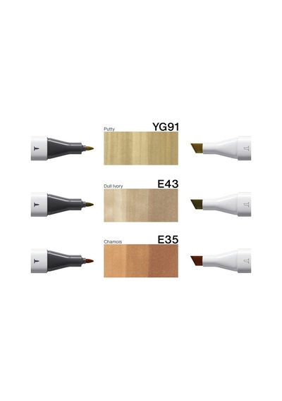 Classıc Desıgner Collectıon Set 3 Lu Pale Wood Tınts