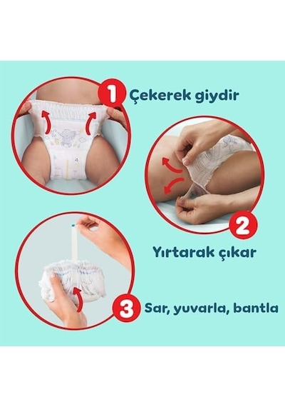 Külot Bebek Bezi Premium Care 5 Numara 34'lü 11-17 Kg
