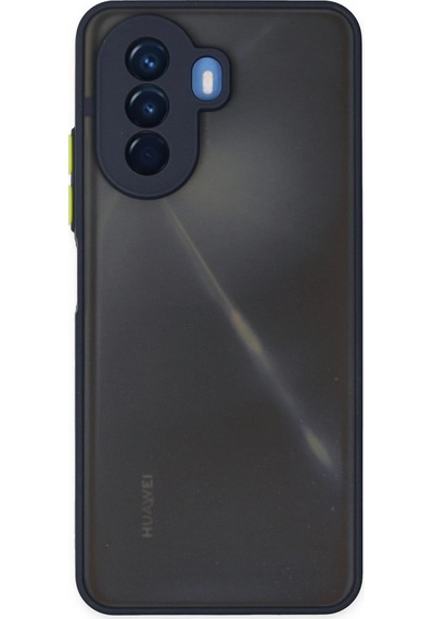Newface Huawei Nova Y70 Kılıf Montreal Silikon Kapak Semeglbl - 65 - Lacivert
