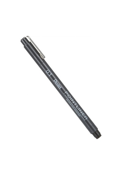 Pentel Pointliner Fiber Uçlu Teknik Çizim Kalemi 0.1mm