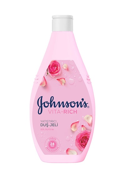 5 Adet Johnson's Vıta-rıch Gül Suyu Yatıştırıcı Duş Jeli 400ml Diğer