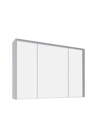 Kobos Meta 121 Cm Ayna Kapaklı Ü. Dolap Light Grey Kb300007 Çok Renkli Kobos Meta 121 Cm Ayna Kapaklı Ü. Dolap Light Grey Kb300007 Çok Renkli