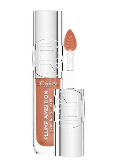 L'oreal Paris Plump Ambition Hyaluron Lip Oil Besleyici Ve Nemlendirici Dudak Parlatıcısı - 641 Latte Glace