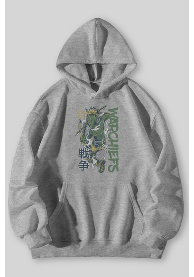 Harmandar Warchiefs Light Baskılı Unisex Siyah Gri Kanguru Cepli Kapüşonlu Sweatshirt Hoodie Gri Harmandar Warchiefs Light Baskılı Unisex Siyah Gri Kanguru Cepli Kapüşonlu Sweatshirt Hoodie Gri