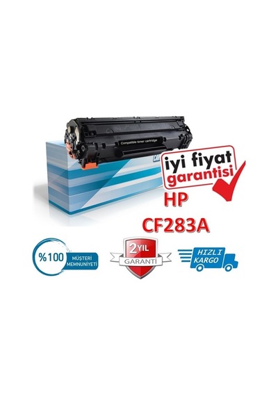 Hp Cf283A Uyumlu Siyah Yazıcı Toneri