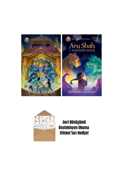 Aru Shah Ve Altın Şehir + Aru Shah Ve Zamanın Sonu