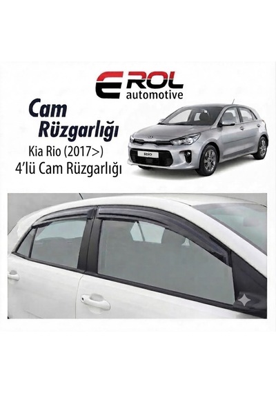 Kia Rio 2017 4'lü Hb Mugen Cam Rüzgarlığı