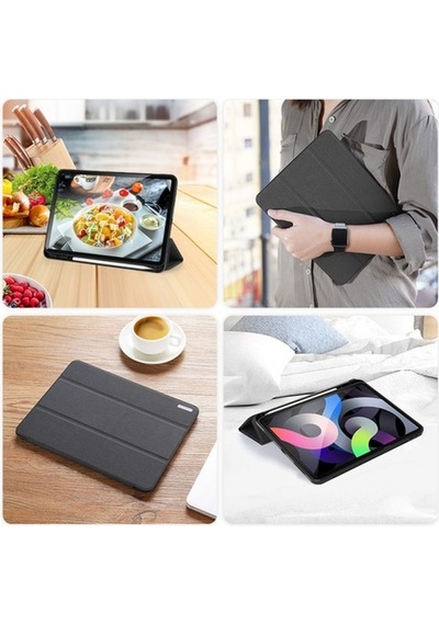Duxweel Apple Uyumlu iPad Air 4 .Nesil 5.Nesil 10.9"Kalem Yerli Lüx Kılıf