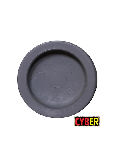 3-8''X30 Civatalı Plastik Baza Ayak Gri