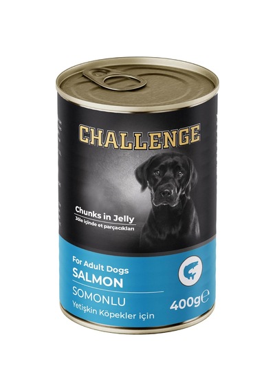 Challenge Konserve Köpek Somonlu Yetişkin 400 Gr
