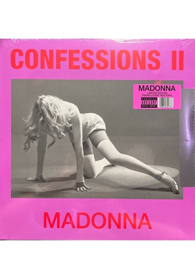 Madonna Confessions Iı 12 Tracks Translucent Red Vinyl Edition Lp