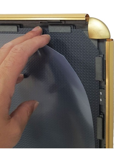 B2 Altın Görünümlü Alüminyum Çerçeve 10lu Paket