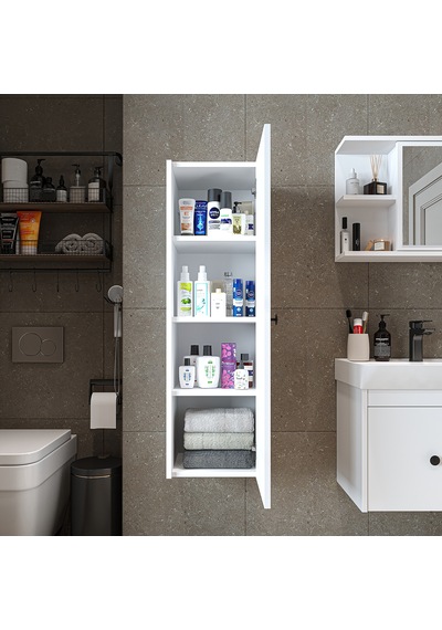 Ada Banyo Dolabı Mat Suntalam 110 Cm Banyo Boy Dolabı Beyaz Mat Beyaz Ada Banyo Dolabı Mat Suntalam 110 Cm Banyo Boy Dolabı Beyaz Mat Beyaz