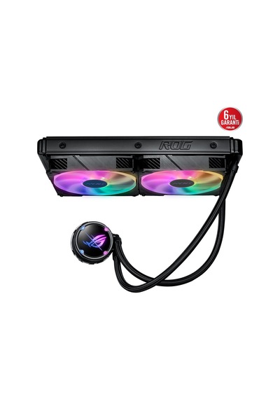 Asus ROG Strix LC II 280 ARGB Aura Sync Dual Adreslenebilir Fan Sıvı Soğutucu