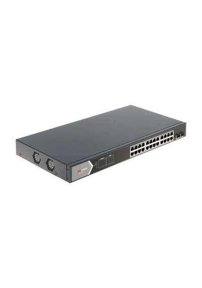 Hıkvısıon 24port Poe 225w 2-sfp Gigabit Yönetilemez Switch Ds-3e0526p-e/m