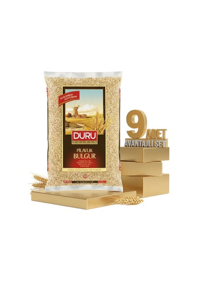 Duru Pilavlık Bulgur 9x1 Kg