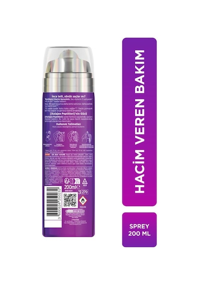 Elseve Collagen Lifter Kolajen Peptitleri İçeren Hacim Veren Yenileyici Saç Spreyi 200 ML