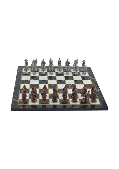 Gifthome Metal Satranç Takımı-seti battal osmanlı ve bizans antik ka