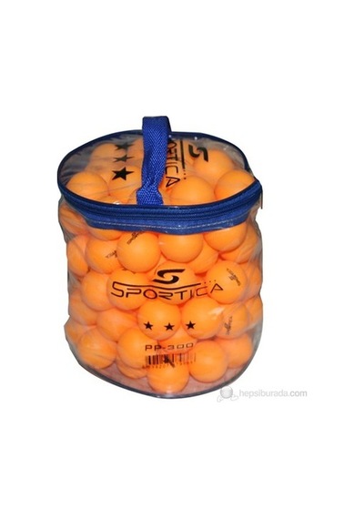 Sportica Pp-300 Masa Tenisi Pinpon Topu 100 'lü Turuncu