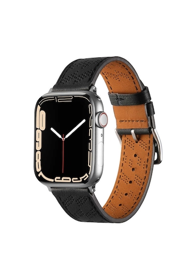 Apple Uyumlu  Watch 38 MM 40 MM 41 MM 1/2/3/4/5/6/se/7/8/ultra Kordon Diagonal Hermes Deri Kordon