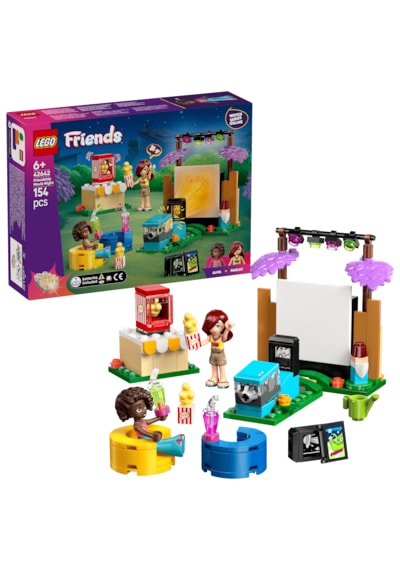 LEGO® Friends Arkadaşlık Film Gecesi 42642 - 6 Yaş ve Üzeri Çocuklar için 2 Mini Bebek İçeren Yaratıcı Oyuncak Yapım Seti (154 Parça) LEGO® Friends Arkadaşlık Film Gecesi 42642 - 6 Yaş ve Üzeri Çocuklar için 2 Mini Bebek İçeren Yaratıcı Oyuncak Yapım Seti (154 Parça)