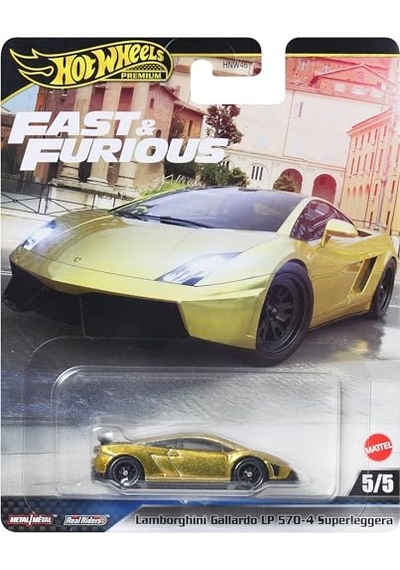 Hot Wheels Premium - Lamborghini Gallardo Lp 570-4 Superleggera 1/64 Fast & Furious 2025