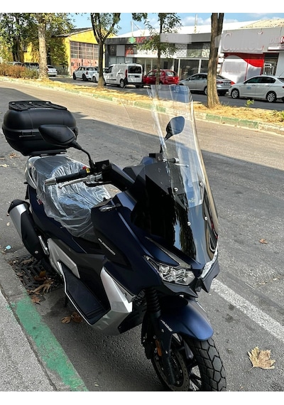 Motocam Rks Blade 350 Ön Cam 2023-2026 Model 75cm Şeffaf Renkli 4mm Uzun