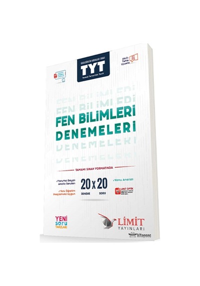 Limit 2024 - 2025 Müfredat Yeni Nesil Tyt Fen Bilimleri Denemleri