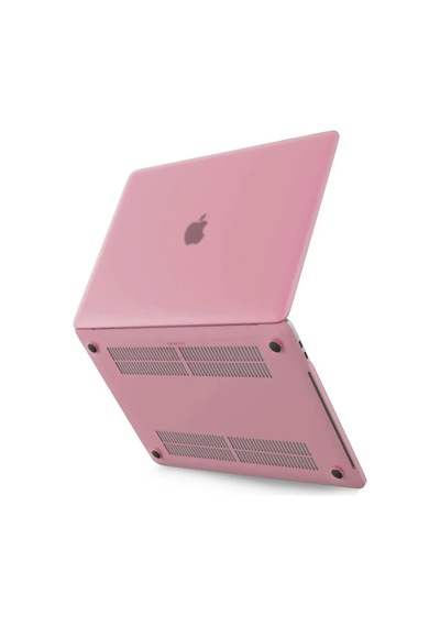 Mepa Newface Macbook Uyumlu Pro 13 2021 Macbook Uyumlu Buzlu Kapak - Pembe Najmaddin Standart