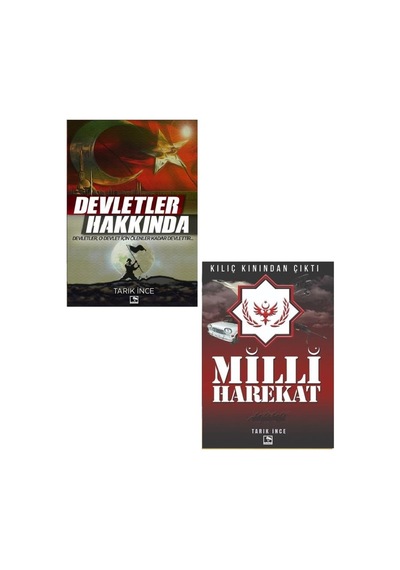 Tarık Ince Seti 2 Kitap Milli Harekat + Devletler Hakkında