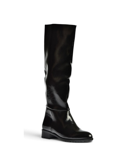 Fox Shoes L726600960 Siyah Rustik Klasik Kadın Çizme