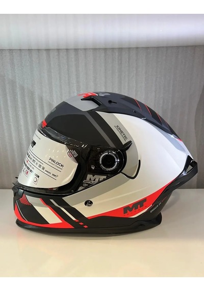 Kask Mt Braker Sv Inceptıon B5 Mat Kırmızı Çok Renkli