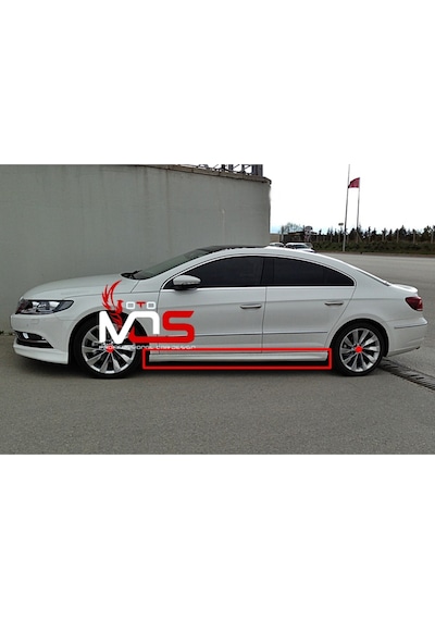 Vw Cc R Marşpiyel Uyumlu Sağ Sol Takım Fiberglass Boyasız
