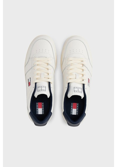 Tommy Hilfiger Tommy Jeans Erkek Ayakkabı Em0em01574 0lg Beyaz-lacivert Beyaz - Lacivert Tommy Hilfiger Tommy Jeans Erkek Ayakkabı Em0em01574 0lg Beyaz-lacivert Beyaz - Lacivert