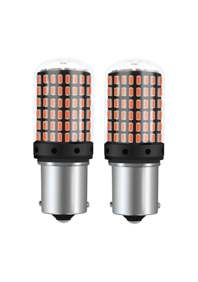 Çift Duy Led Pr21/5w Bay15d 144 Ledli Kırmızı 2 Adet
