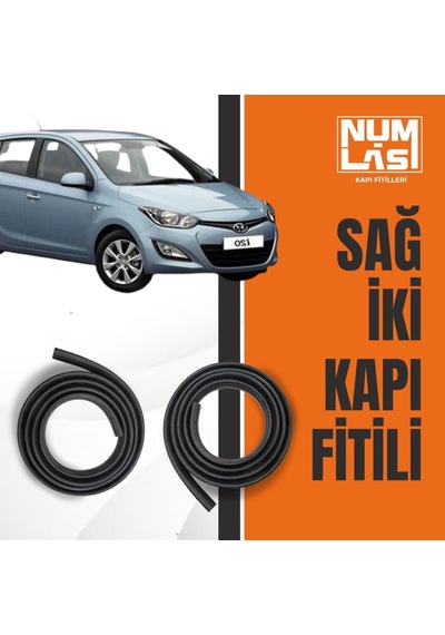 Hyundai İ20 2008-2014 Sağ Ön Ve Arka Kapı Fitili-a Kalite-numlas-nm6183
