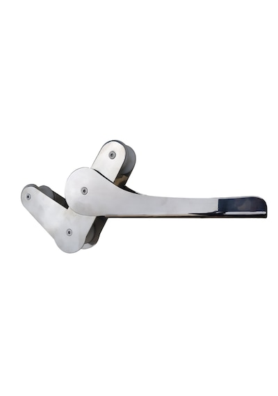 Tekne Burun Makarası. Mafsallı Baş Makarası. 304 Krom 50x370mm