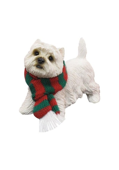 Sandicast Christmas Ornaments Breed: West Terrier