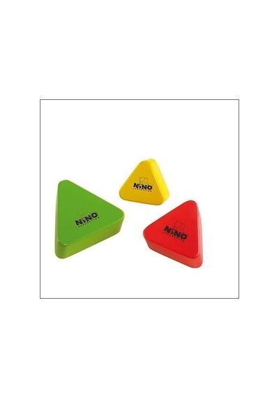 Nino 508mc Wood Shaker Triangular Multi Color