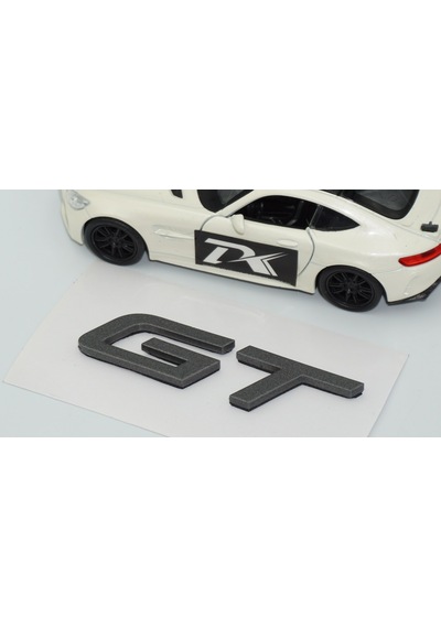 Dk Tuning Peugeot Yeni Gt Bagaj 3m 3d Koyu Gri Abs Yazı Logo